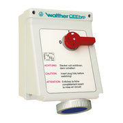 Walther Werke - CEE-Steckdose abschaltbar, abgesichert (IEC 60309) Wandsteckdose 32A AE139309 3P 400V 9h IP67