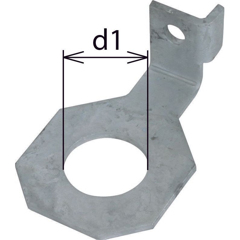 DEHN - Zubehör/Ersatzteile für Überspannungsschutz Informations-/MSR-Technik Anschlussbügel AB EXFS IF1 W 36 D=36mm f.M33 abgewin