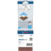 Bosch - Schleifpapier/Schleifvlies PRO X440 Schleifband, 75 x 2608606073 533 mm, 150, 3-tlg