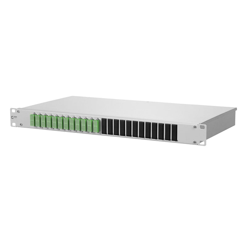 Metz Connect - Patchpanel LWL Spleißbox-OpDAT 150259F212-E 12xSC-D OS2 24Pig.gn