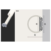 Paulmann - Zubehör/Ersatzteile für Lichtschlauch/-band LED-Strip Profil 705.60
