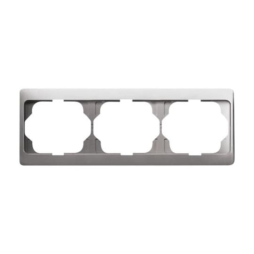 Busch-Jaeger - Abdeckrahmen Rahmen 3-fach 1723 KA-20 platin, waager.alpha − 1 Stück by Busch-Jaeger
