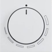 Berker - Abdeckung/Bedienelement für Installationsschalterprogramme Zentralstück 11378929 mit Regulierknopf