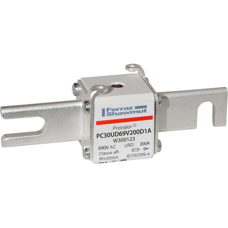Mersen - HRC-Sicherung Sicherungseinsatz aR PC30UD69V200D1A Gr.30 AC690V 200A − 3 Stück