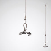 Trilux - Mechanisches Zubehör/Ersatzteile für Leuchten Seilabhängung A01DSXK/5000 078 03 silber