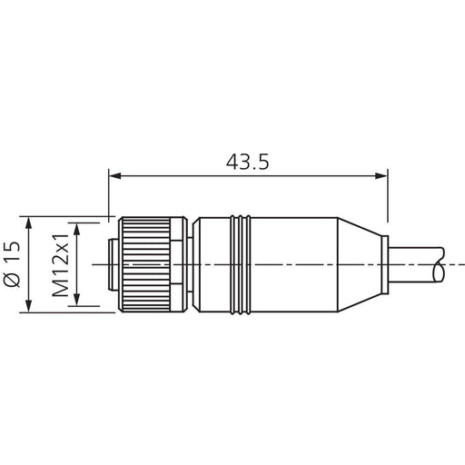 Di-soric - Konfektioniertes Sensor-Aktor-Kabel Kabel VKHM-Z-5/12-A