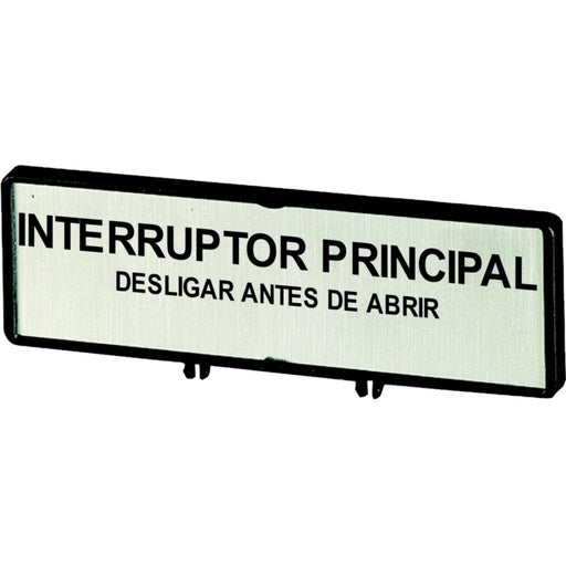 Eaton - Zubehör/Ersatzteile für Niederspannungs-Schalttechnik Träger mit Schild ZFS72-T0 T0 T3 P1 48x17mm