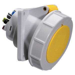 Bals Elektrotech - CEE-Anbausteckdose (IEC 60309) Anbausteckdose geneigt 32A 12818 3p 110V 4h IP67