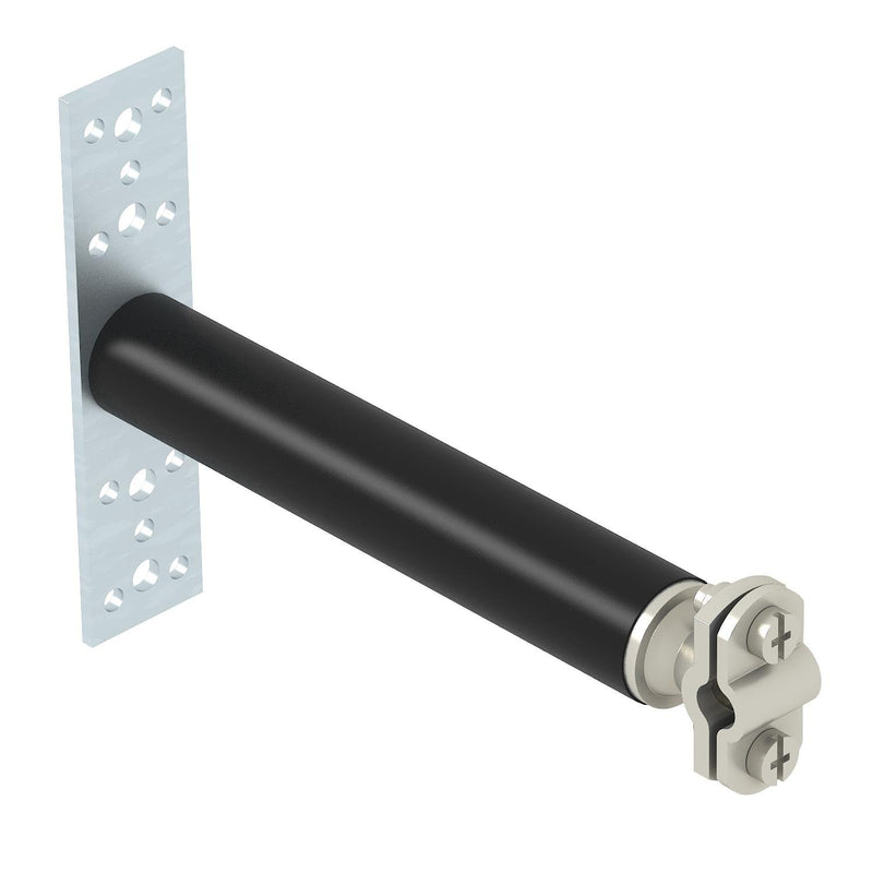 OBO Bettermann - Distanzhalter für Blitzschutz Abstandhalter ISO ISO-A-150 8 m. Befest. f. RD 8 − 15 Stück