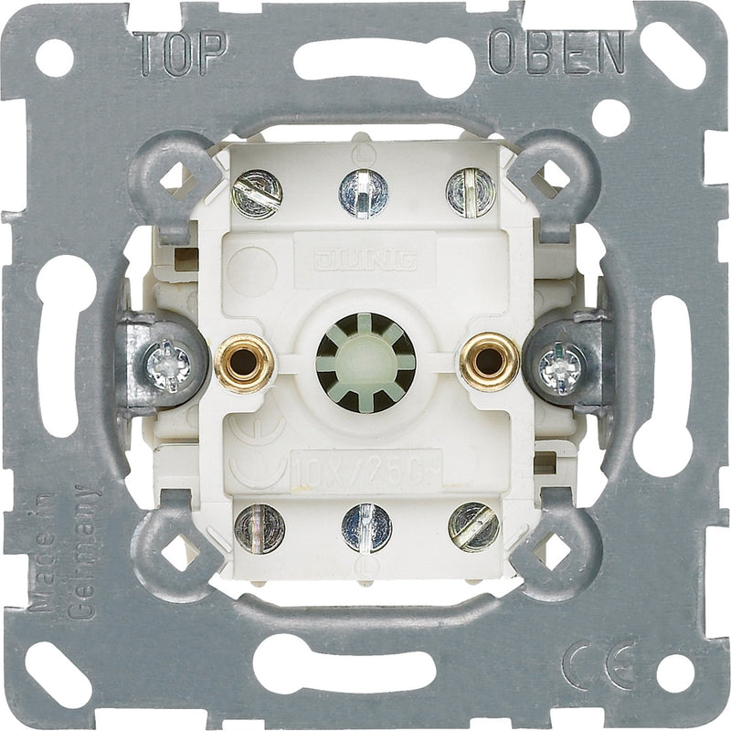 Merten - Jalousieschalter/-taster Schaltereinsatz 317200 2-pol.10A 250V