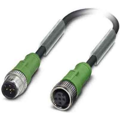 Phoenix Contact - Konfektioniertes Sensor-Aktor-Kabel Sensor-Aktor-Kabel SAC-5P #1681596 M12MS/0,6-PUR/M12FS