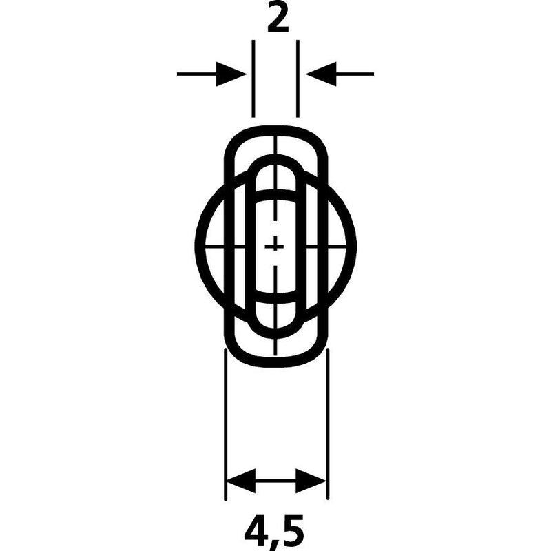 HellermannTyton - Durchführungstülle Schutzkappe HV4822-PVC-NA-N1 − 2000 Stück