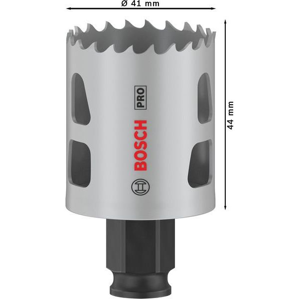 Bosch - Lochsäge PRO Multi Material PC Plus 2608594382 Lochsäge, 41 mm