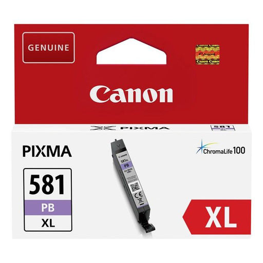 Canon - Verbrauchsmaterial für Telefax/Drucker/MFC Tintenpatrone CLI-581PB XL blau,Photo