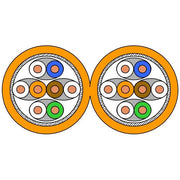Draka Comteq (DNT) - Daten- und Kommunikationskabel UC900 HS23 Kat.7 orange 60013180-Eca-T500 8P S/FTP AWG23 − 500 Meter