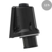 Walther Werke - CEE-Gerätestecker (IEC 60309) CEE NEO Wandgerätestecker FW710412CC schräg 16A 4P 12h − 10 Stück