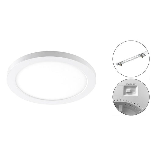 EVN Lichttechnik - Decken-/Wandleuchte LED-Panel LPRV170125 3000/4000/6000K