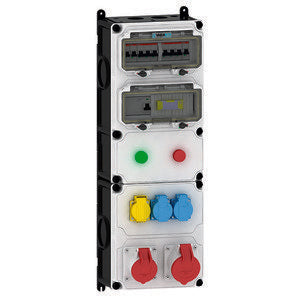 Bals Elektrotech - CEE-Steckdosen-Kombination (IEC 60309) Energiemanagementsystem 891089 Größe XXL, stationär