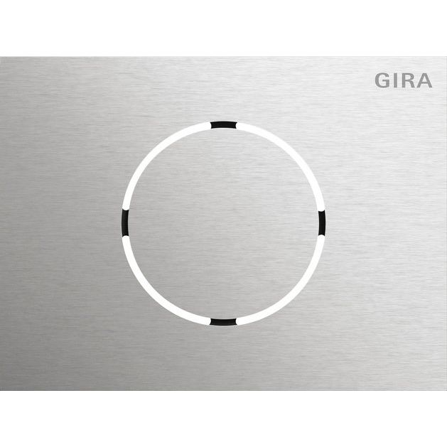 Gira - Funktionsmodul für Türkommunikation Frontpl. Türstationsmodul 5579914 Edelstahl V4A