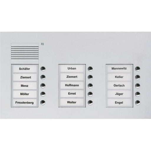 TCS Tür Control - Türstation für Türkommunikation Türsprechstelle PUK15/3-EN − 1 Stück by TCS Tür Control
