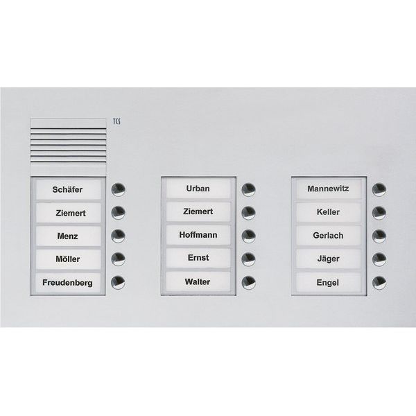 TCS Tür Control - Türstation für Türkommunikation Türsprechstelle PUK15/3-EN  − 1 Stück
