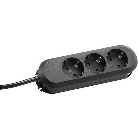 Bachmann - Mehrfachsteckdose Tischsteckdose 3f. 388.171 3,0m sw