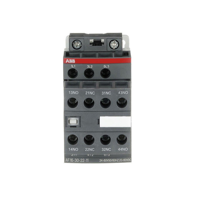 ABB Stotz S&J - Leistungsschütz zum Schalten von Wechselstrom Schütz AF16-30-22-11 50/60Hz / 20-60V DC