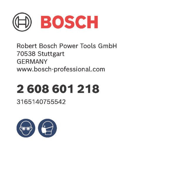 Bosch - Schleifblock Handschleifklotz, aus 2608601218 Kunststoff mit