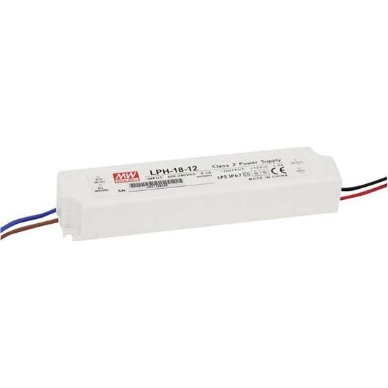 Scharnberger+Hasenbein - LED-Betriebsgerät LED-Trafo 140x30x22mm 54631 180-264VAC/12VDC18W