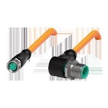 Pepperl+Fuchs Fabrik - Konfektioniertes Sensor-Aktor-Kabel Verbindungskabel V3-GM-OR1M-POC-V11-W − 1 Stück