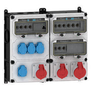 Bals Elektrotech - CEE-Steckdosen-Kombination (IEC 60309) Steckdosen-Kombination 89134 Größe DUO
