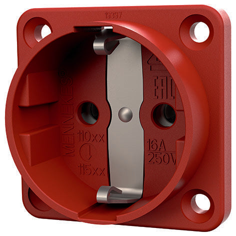 Mennekes - Schutzkontakt-Anbausteckdose SCHUKO-Anbau-Steckdose 11533 16A2p+E 230V RT