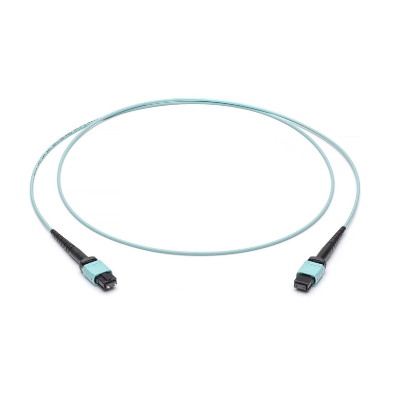 Corning - Patchkabel LWL LWL-Patchkabel 8F MPO PC JEBEC08QEZ-NB004M BU/ST OM4 4m türkis