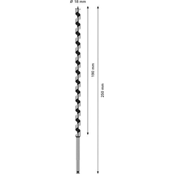 Bosch - Bohrer Holzschlangenbohrer 2608585720 PRO Wood
