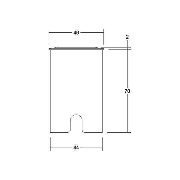 Brumberg Leuchten - Bodeneinbauleuchte LED-Bodeneinbauleuchte 14051223 V4A IP65