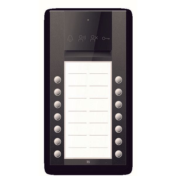 TCS Tür Control - Türstation für Türkommunikation PES PRO Audio Außenstation ASA120214-0017 14T AP R7016