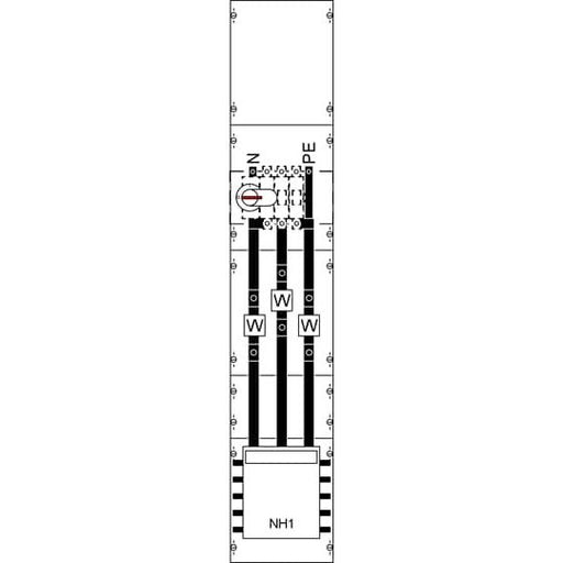 Striebel&John - Zählerfeld Wandlerfeld komplett KA4035 BH5, SS