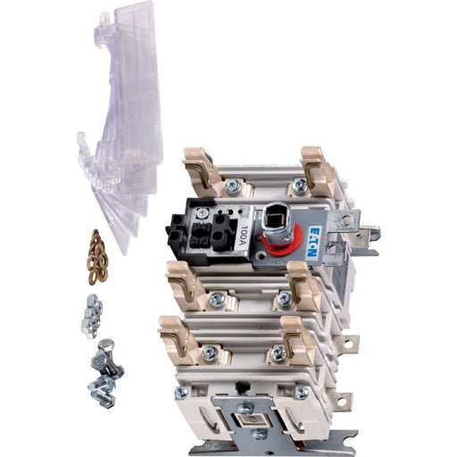 Eaton - Sicherungslasttrennschalter Lasttrennschalter 3polig QSA100N1-A4/3 +Sicherung BS1 − 1 Stück by Eaton
