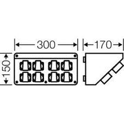 Hensel - Pultsystem Mi Connection Box, 8x Mi CB 18 Schutzk.+CEE16A,5p