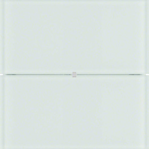 Berker - Bussystem-Tastsensor Tastsensor 2fach 75162090 Glas polarweiß