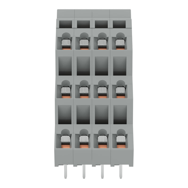 WAGO - Leiterplattenklemme Dreistock-Leiterplattenkl. 737-104 2,5mm² − 48 Stück