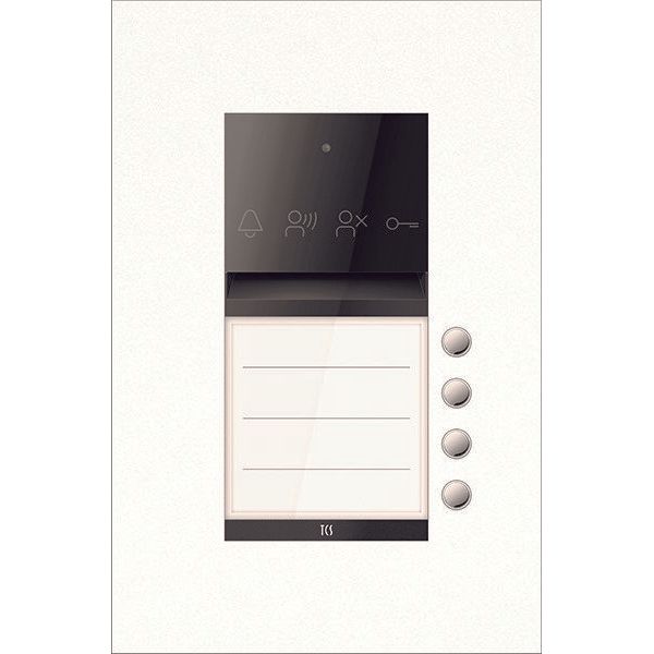 TCS Tür Control - Türstation für Türkommunikation PES PRO Audio Außenstat. ASU600104-0019 4T UP R9010