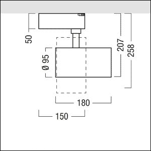 Zumtobel Group - Downlight/Strahler/Flutlicht LED - Stromschienenstrahler VIV2M 4300 #60716341 830