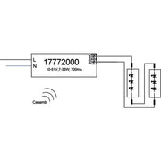 Brumberg Leuchten - LED-Betriebsgerät LED-Konverter Casambi 17772020 700mA 7-38W