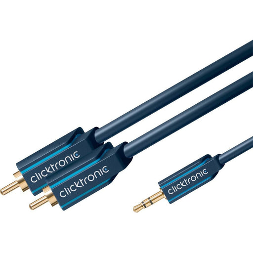 Clicktronic - Konfektioniertes A/V-Kabel MP3-Adapterkabel 70469 5m