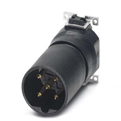 Phoenix Contact - Rundsteckverbinder, feldkonfektionierbar (Industriesteckverbinder) Einbausteckverbinder SACC-CI-M12M#1411927 − 60 Stück