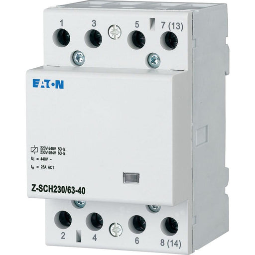 Eaton - Installationsschütz für Reiheneinbau Installationsschütz Z-SCH230/63-40 230VAC/63A/4S