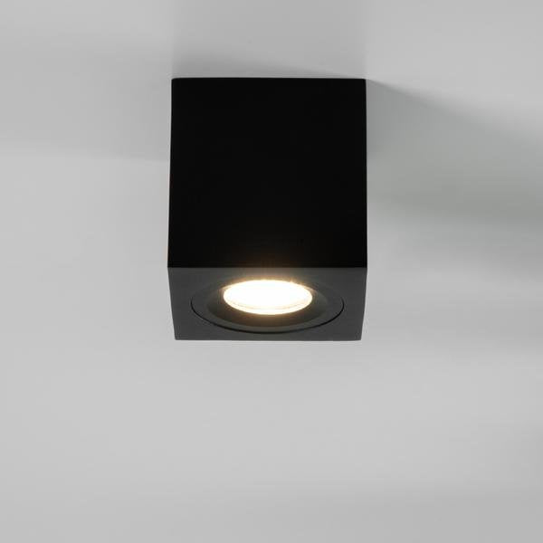 Brumberg Leuchten - Downlight/Strahler/Flutlicht Anbaumodul quadratisch 45111180 strukturschwarz