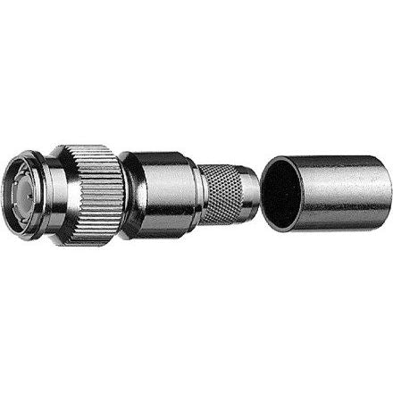 Telegärtner - Koax-Steckverbinder TNC-Kabelstecker cr/cr 100023715 G42 (2.7/7.1) − 5 Stück