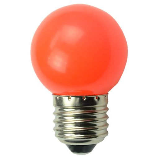 Scharnberger+Hasenbein - LED-Lampe/Multi-LED LED-Leuchtmittel 45x72mm 30280 E27 230VAC rot 125°